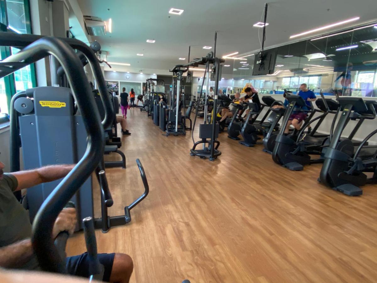 Barra Da Tijuca - 508 - De Frente Para Maravilhosa Piscina - Estacionamento Gratuito - Academia Comphania Atletica - Balsa Para Praia Gratis - Microondas - Geladeira Grande - Recepcao 24Horas - Wi-Fi - Com Pia Rio de Janeiro Kültér fotó