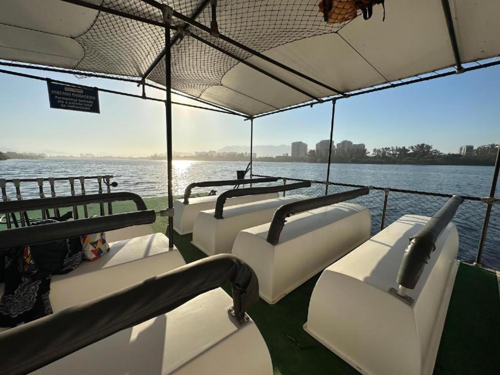 Barra Da Tijuca - 508 - De Frente Para Maravilhosa Piscina - Estacionamento Gratuito - Academia Comphania Atletica - Balsa Para Praia Gratis - Microondas - Geladeira Grande - Recepcao 24Horas - Wi-Fi - Com Pia Rio de Janeiro Kültér fotó