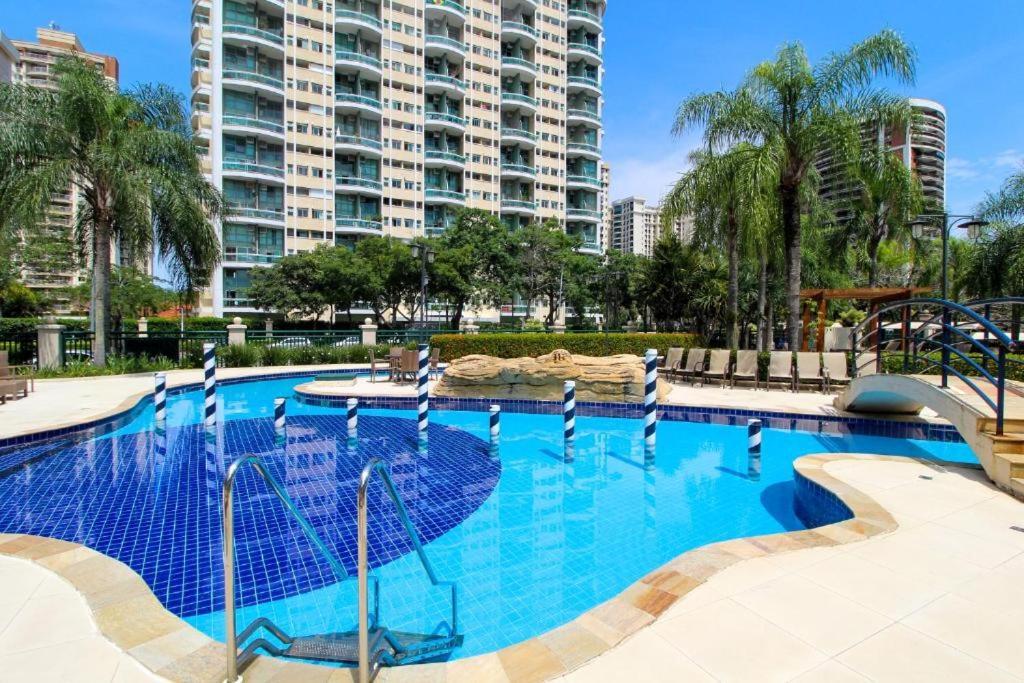 Barra Da Tijuca - 508 - De Frente Para Maravilhosa Piscina - Estacionamento Gratuito - Academia Comphania Atletica - Balsa Para Praia Gratis - Microondas - Geladeira Grande - Recepcao 24Horas - Wi-Fi - Com Pia Rio de Janeiro Kültér fotó